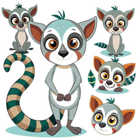 lemurs cartoon 10