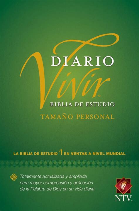 Biblia De Estudio Del Diario Vivir Ntv Tama O Personal Tapa Dura Ntv