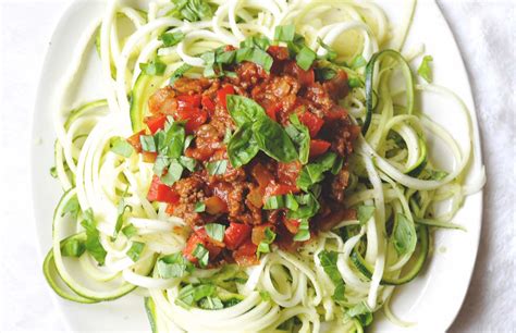 Courgetti Bolognese - HealthiNut