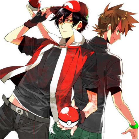 Originalshipping Red X Green Pokeships Pokemon Pokemon Red Pokemon Trainer Red