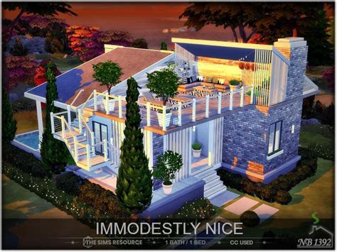 Sims Immodestly Nice Cc Ts Ts Lots Thesims Sims Thesims Lots