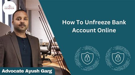 How To Unfreeze Bank Account Online Online Legal Center