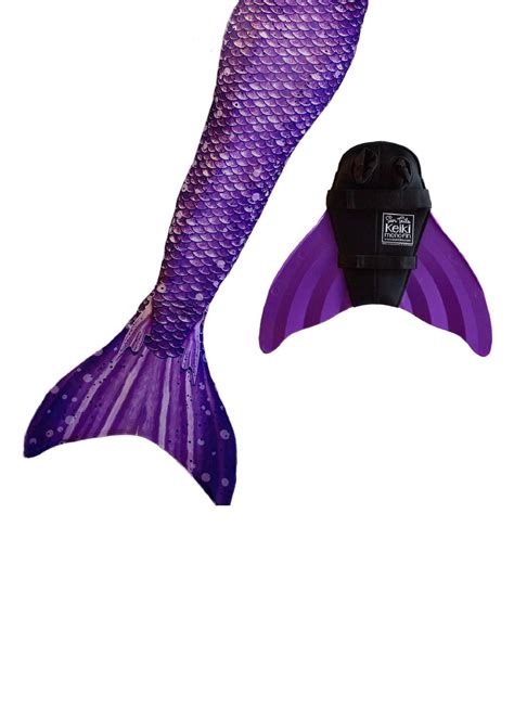 Sun Tail Mermaid Swim Set Paradise Purple Mermaid Tail Purple Monofin For Swimming Size