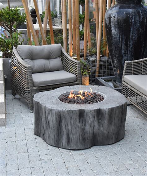 Outdoor Wood Fire Pit Table