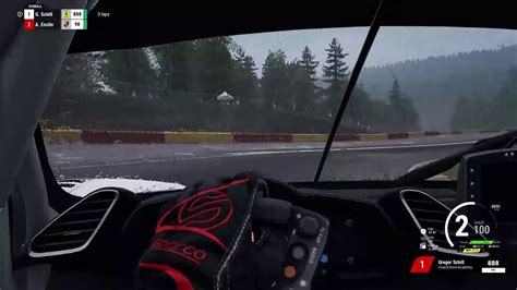 Acc Onboard Lap Ferrari 488 Gt3 At Spa Francorchamps Wet Youtube