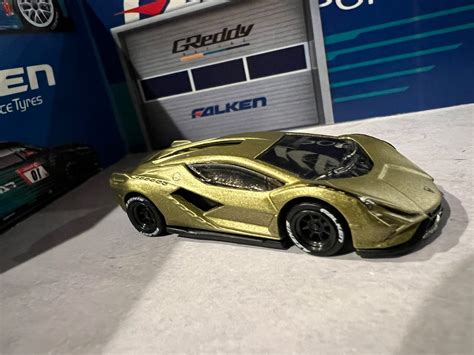 Hot Wheels Lamborghini Sian Fkp Green Real Rider Swap Etsy Uk