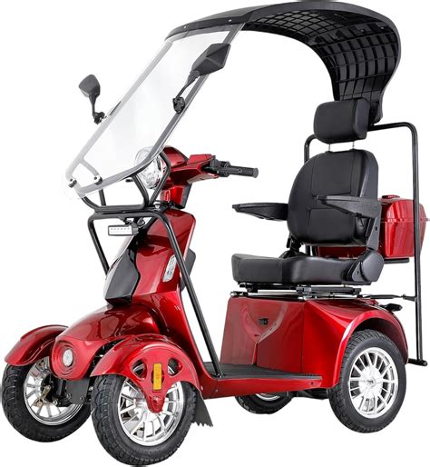 Amazon Heavy Duty Mobility Scooter With Roof Windshield