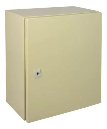 Gabinete Metalico Electrico Ip Derrant X X Mm Color Beige Ral