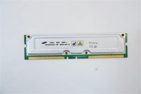 Rimm Mb Samsung Pc Non Ecc Rdram Sokcet