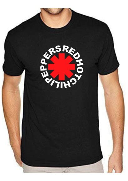 Camiseta Red Hot Chilli Peppers Unissex Rock Produtos Elo