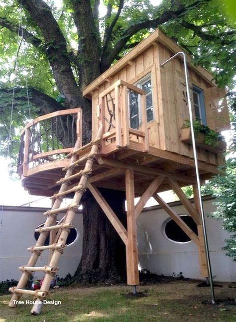 Diy Tree Houses Träkoja Kojor I Träd Trädgårdsplanering