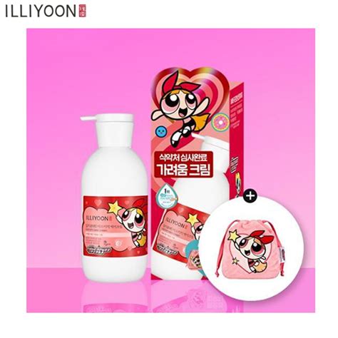 Illiyoon Red Itch Care Cream Set Pouch 2items [the Powerpuff Girls Edition] Best Price And