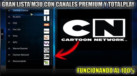 Nueva Lista M3U Con Canales PREMIUM Y Totalplay Estables Y Gratis