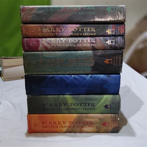 Harry Potter Box Set 7 Books By J K Rowling Scholastic Hardcover