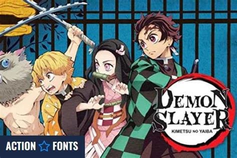 Demon Slayer Font