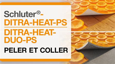 Les Membranes De D Solidarisation Ditra Heat Ps Et Ditra Heat Duo Ps