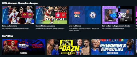 DAZN - Streaming - One Tech Space