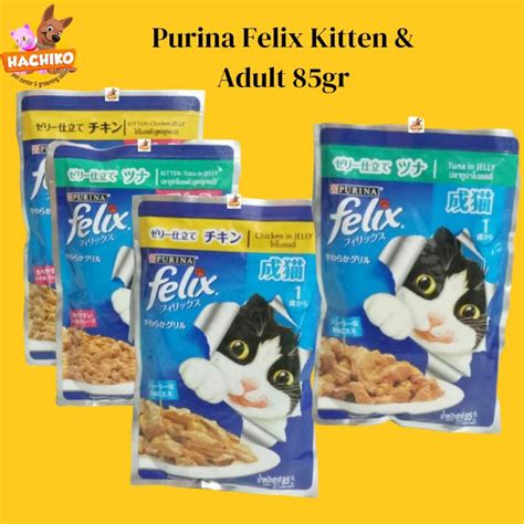 Jual Purina Felix Gr Makanan Basah Kucing Pouch Purina Felix Pouch