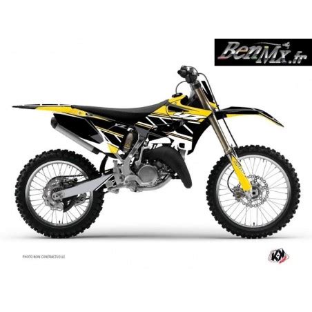 Kit déco complet Kutvek REPLICA JAUNE YAMAHA 125 YZ 1996 1999