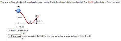 Solved The Wire In Figure P Is Frictionless Between Chegg