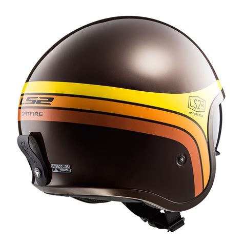 Casco Abierto Ls Spitfire Solid Titanium Mate Of Tienda Moto