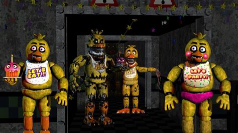 Chica Simulator Fnaf 1 2 3 4 Fan Choice Friday Youtube