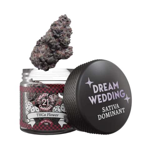 Twenty One THCA Flower 3 5g Dream Wedding Sativa