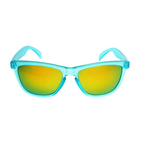 Colorful Reflective Mirror Lens Keyhole Party Wayfarer Sunglasses W1170 Sunglasses Party