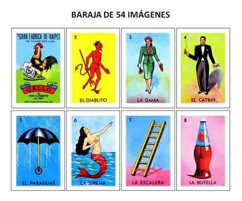 Baraja De Loteria Para Imprimir