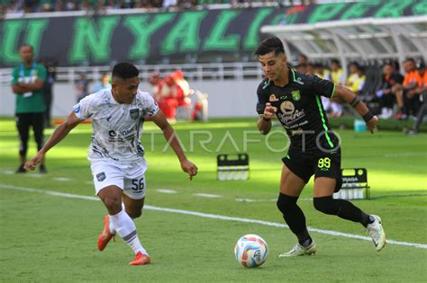 Persebaya Menang Lawan Borneo Fc Antara Foto