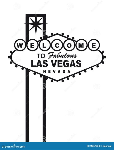 Las Vegas Sign Coloring Pages