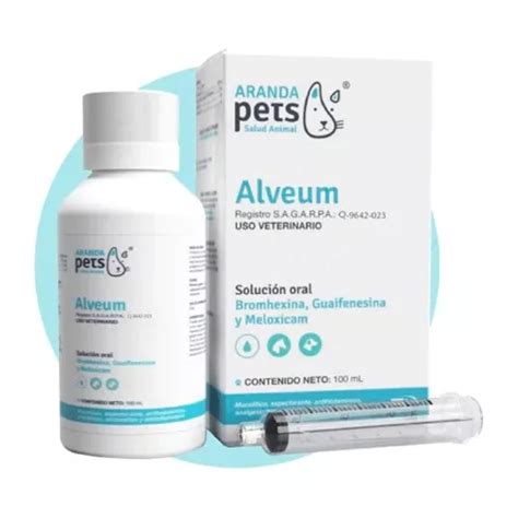 Aranda Pets Alveum Jarabe Tos Ml Expectorante Mucol Tico Meses