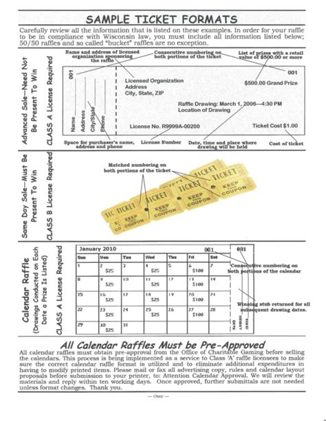 Raffle Ticket Template Excel | Free Resume Templates