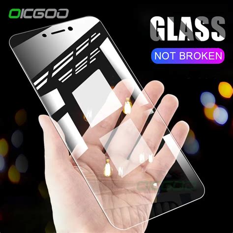 OICGOO 9H Tempered Glass For Xiaomi Redmi 4X 4 Pro 4A 5 5A 5 Plus