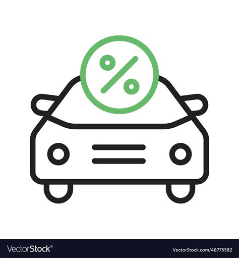 Car Loan Icon Image Royalty Free Vector Image Vectorstock