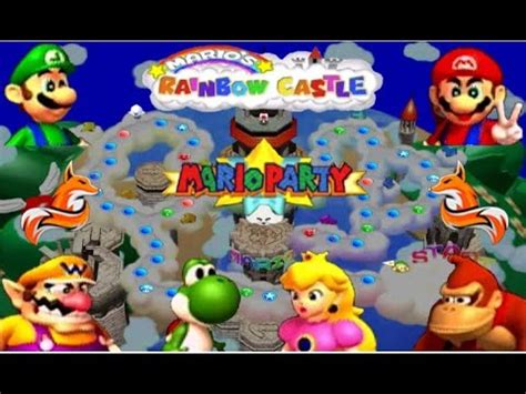 Gathering Stars Over The Rainbows Mario Party Mario S Rainbow Castle