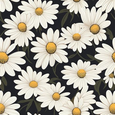 Premium Vector | A colorful background with daisies and the words daisies