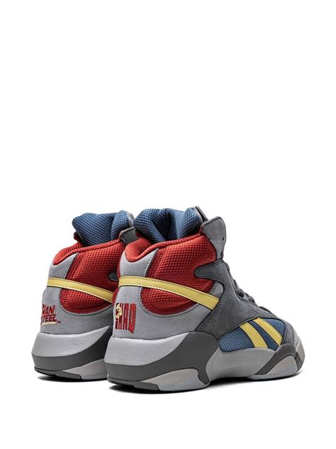 Reebok Unisex Dc Shaq Attaq Basketball Shoes In Grey | ModeSens