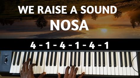 Easiest Way To Learn We Raise A Sound By Nosa For Beginners Chord