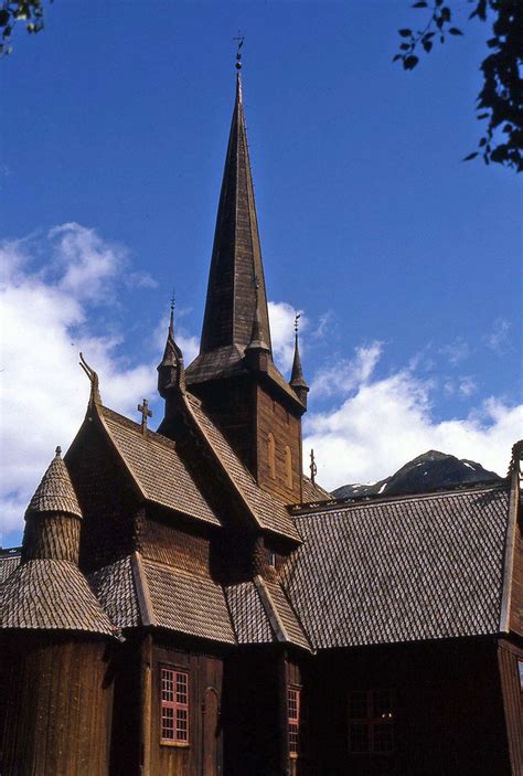 Stave Church Lom Norway 1987 The Brown Wooden Stave Chu Flickr