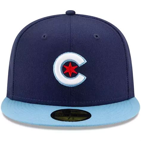 New Era Light Blue Chicago Cubs 2021 City Connect 59fifty Fitted Hat