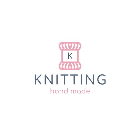 Yarn Knitting Logo Turbologo Logo Maker