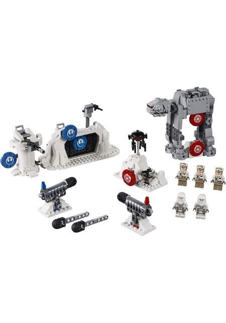 504 Piece Action Battle LEGO Star Wars Echo Base Defense