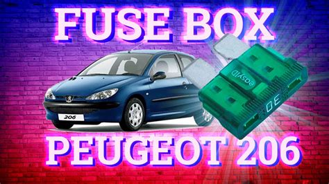 Fuse Box Location And Diagrams Peugeot Youtube