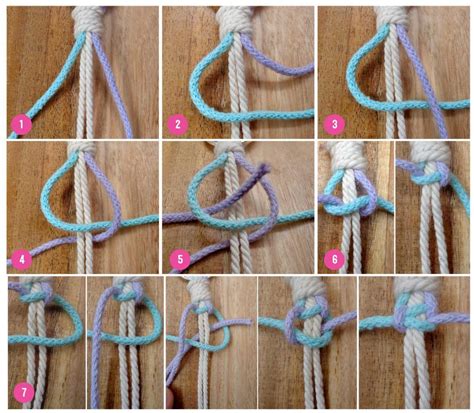 How To Square Knot Macrame At David Wentworth Blog