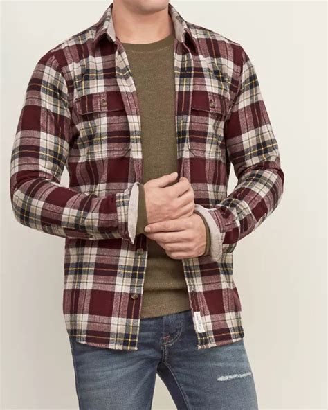 Mens Plaid Flannel Shirt | Mens Clearance | Abercrombie.com