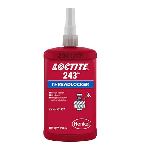 Buy Henkel Loctite 243 Blue Medium Strength Threadlocker