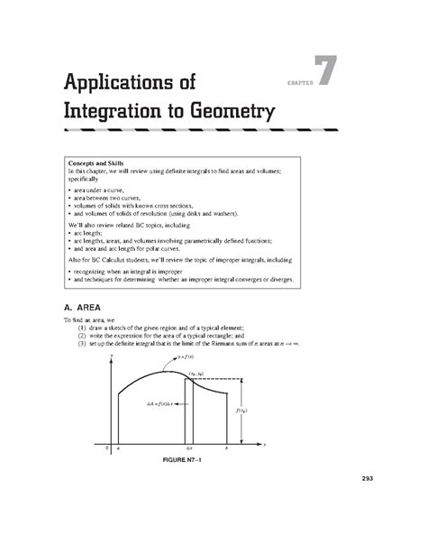 AP Calculus - Chapter 7 Applications of Integration: Answer Key - Studocu