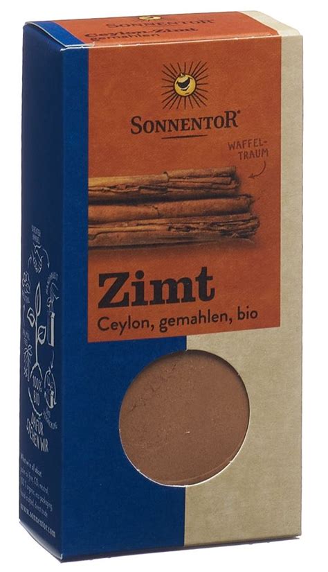 SONNENTOR Zimt Ceylon Gemahlen BIO Btl 40 G Online Bestellen