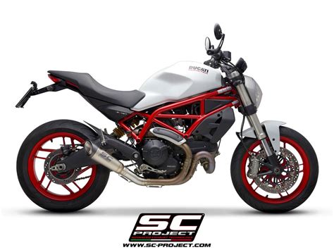 Escape No Homologado Sc Project S En Titanio Para Ducati Monster